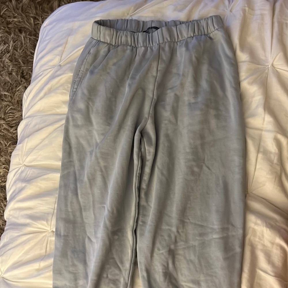 light purple/blue brandy sweats
